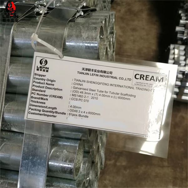 GI Scaffolding Pipe